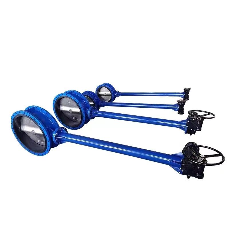 閥門加長(zhǎng)桿如何做連接，如何做防水處理