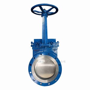 手動(dòng)刀閘閥DN65，DN80，DN150鑄鋼10公斤