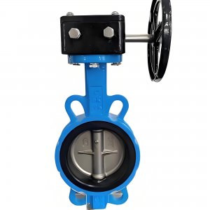 手動襯膠蝶閥\D71X-10C DN80，DN125，DN150廠家